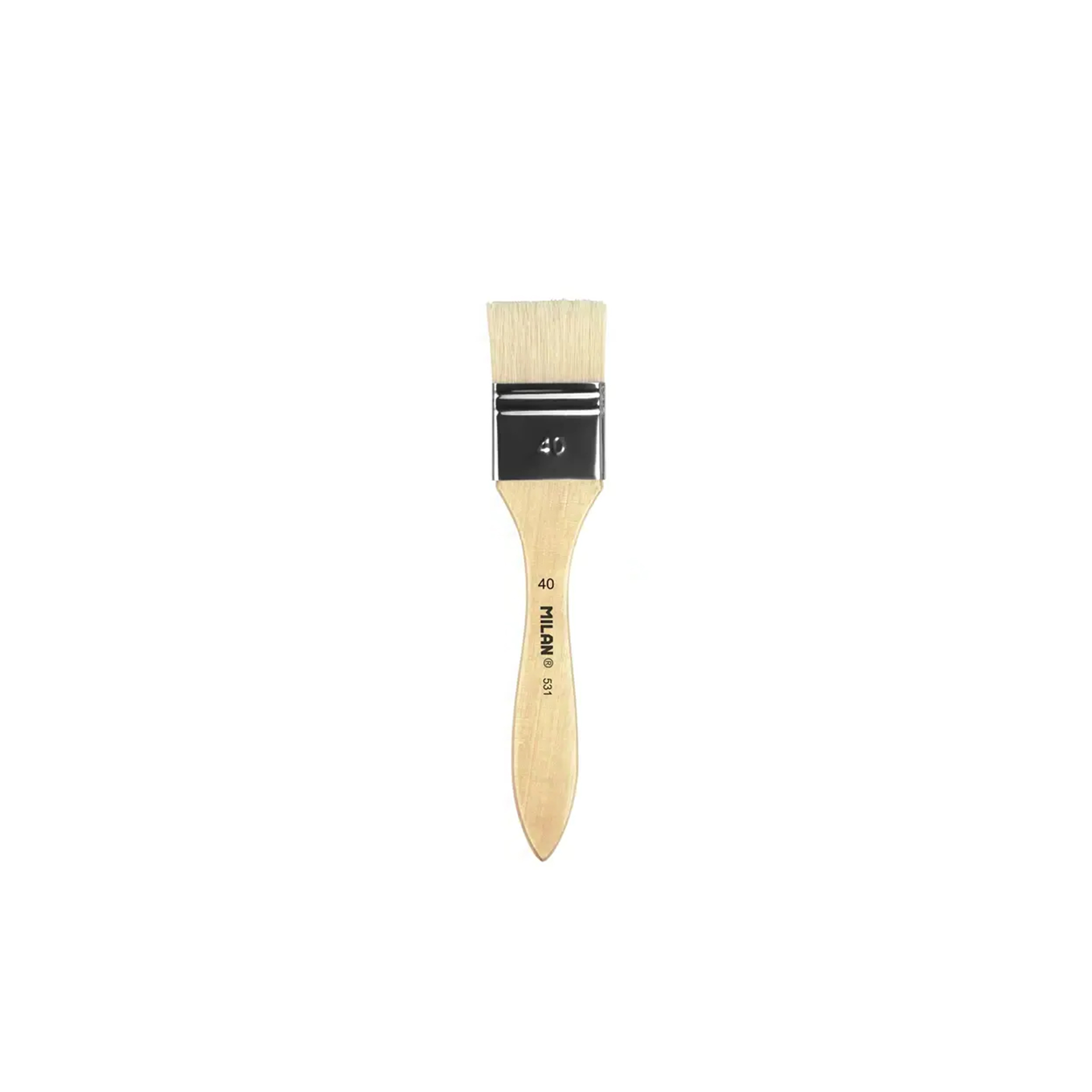 Pincel Espalmado Cerdas Milan 40mm