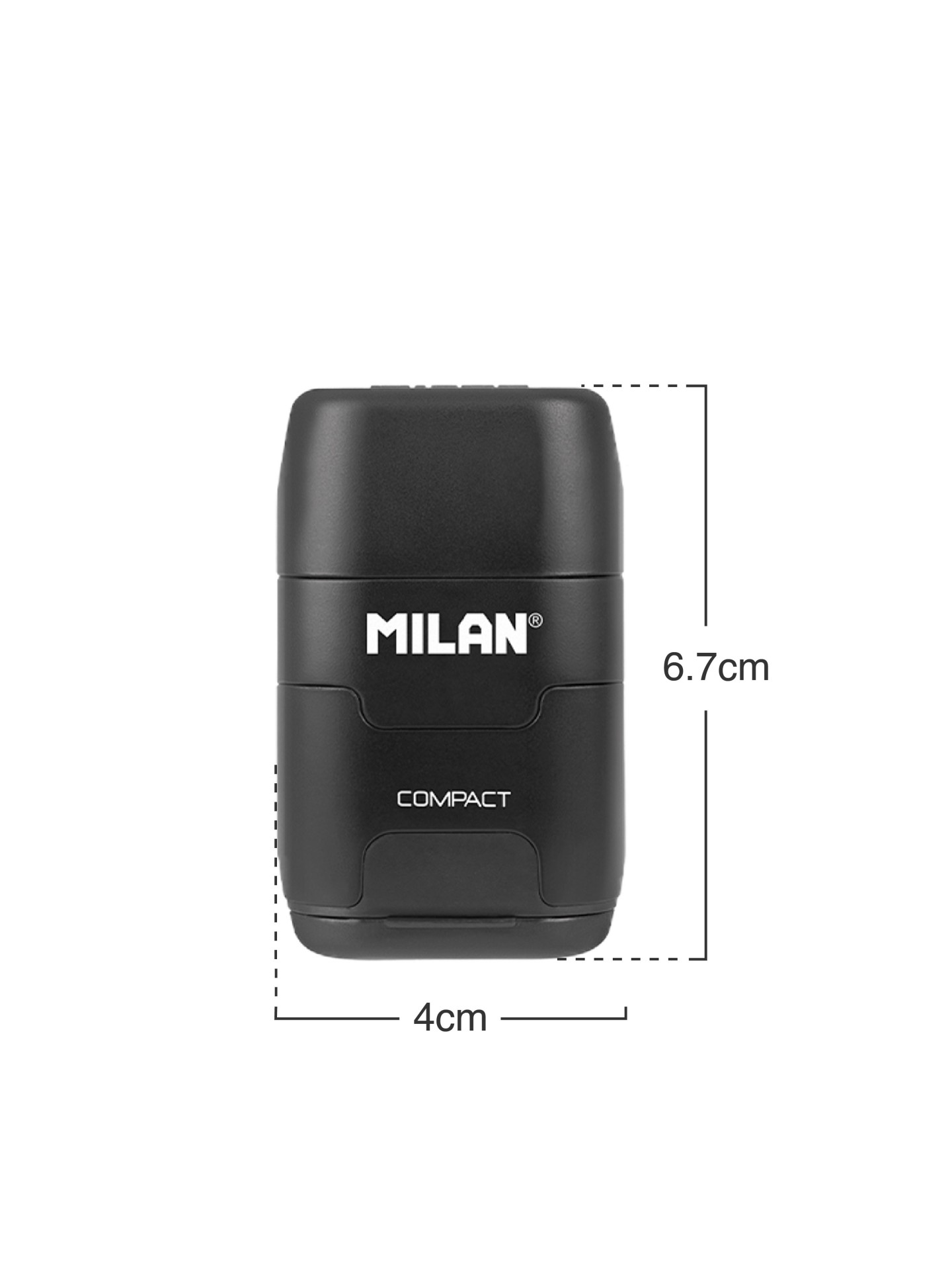 Borracha Milan Compact + 2 Recargas