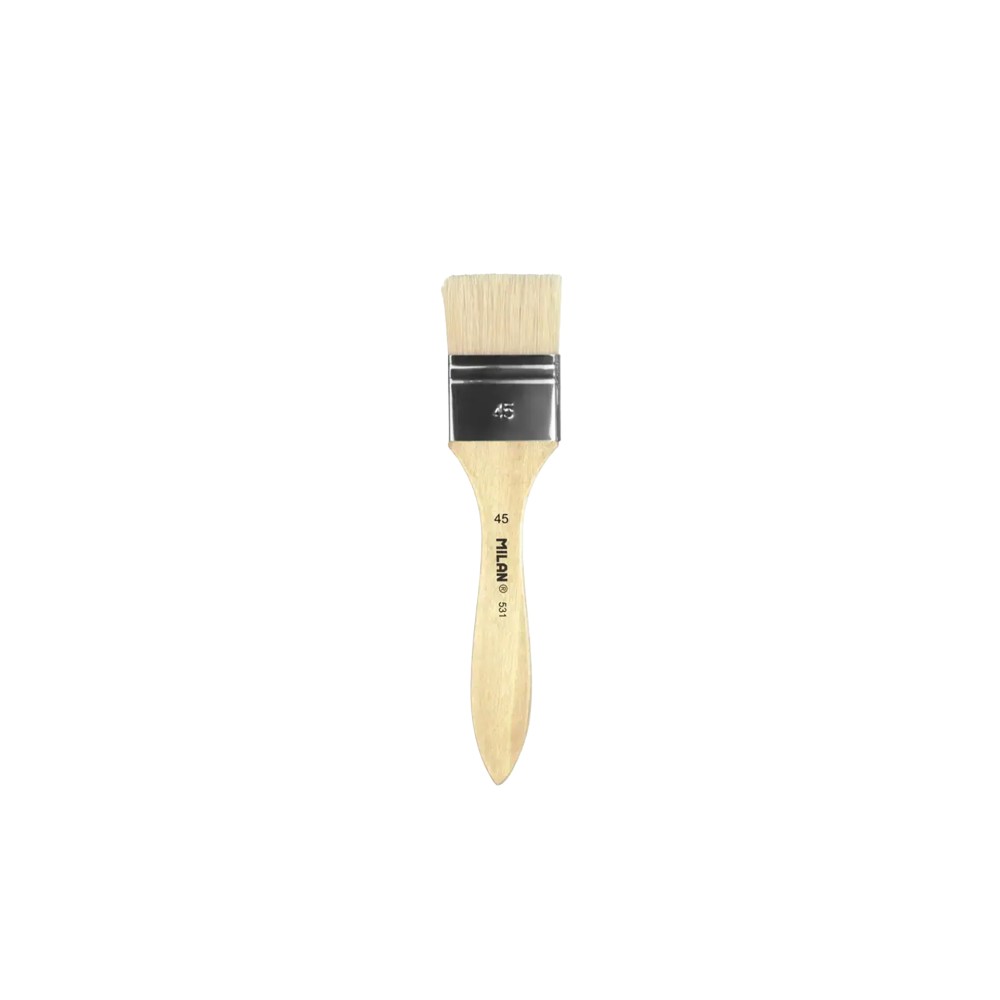 Pincel Espalmado Cerdas Milan 45mm