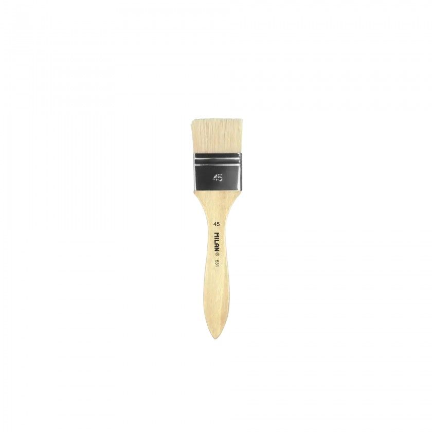 Pincel Espalmado Cerdas Milan 45mm Pincel Espalmado Cerdas Milan 45mm