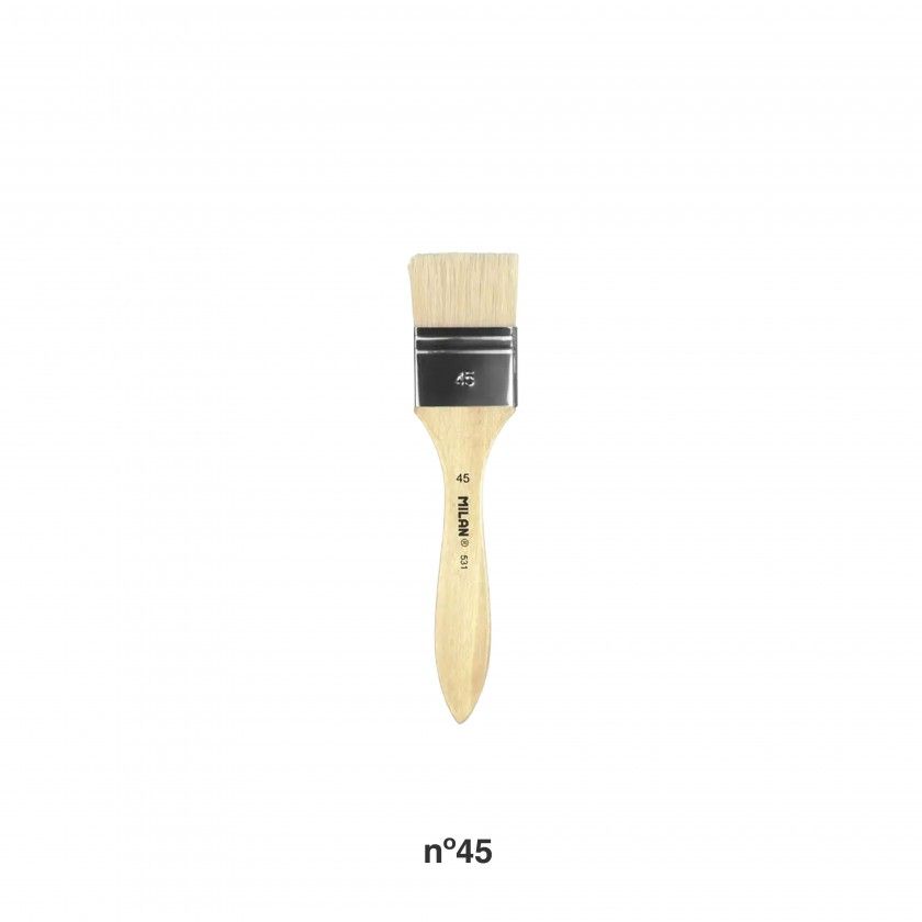 Pincel Espalmado Cerdas Milan 45mm Pincel Espalmado Cerdas Milan 45mm
