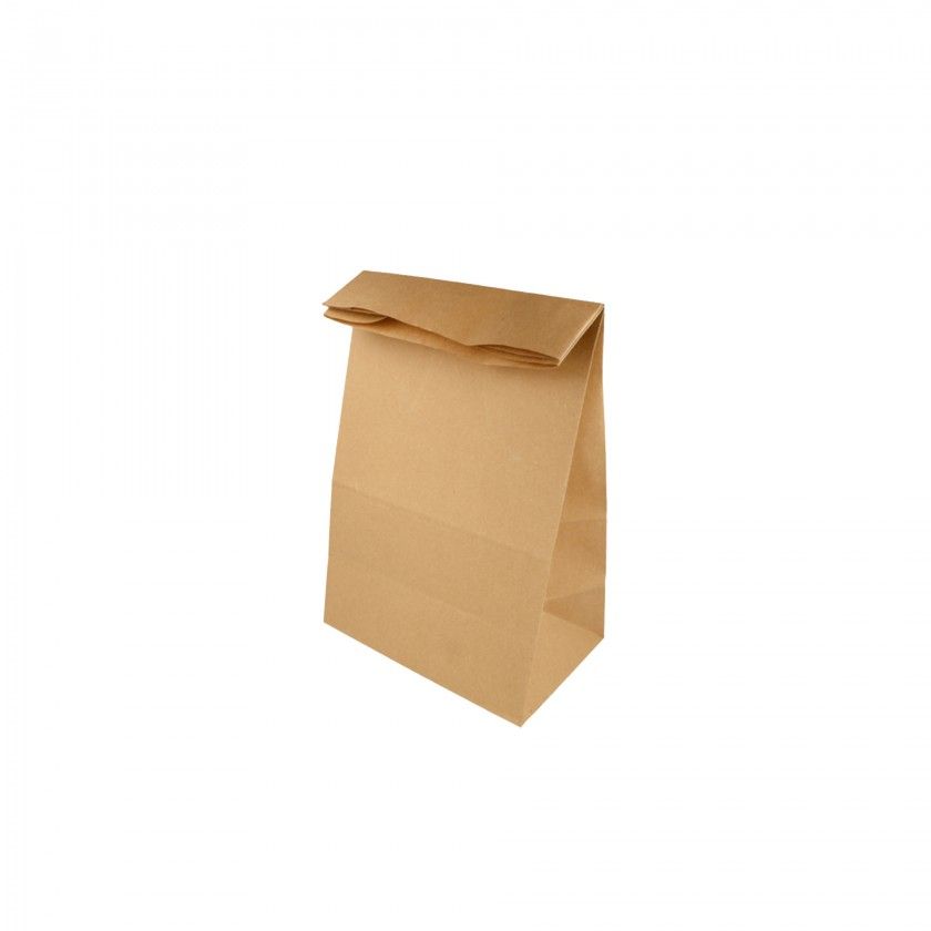 Embalagem 25 Sacos Kraft Catering Sem Asas 14X37cm Embalagem 25 Sacos Kraft Catering Sem Asas 14X37cm