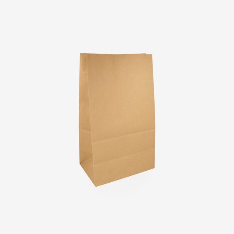 Embalagem 25 Sacos Kraft Catering Sem Asas 14X37cm - Image product