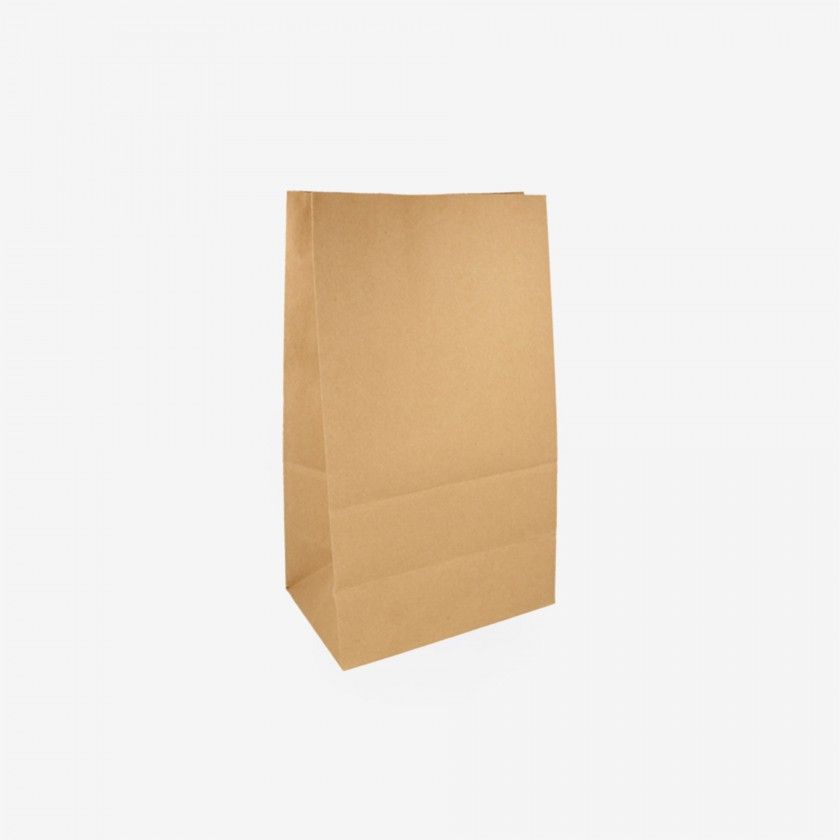 Embalagem 25 Sacos Kraft Catering Sem Asas 14X37cm Embalagem 25 Sacos Kraft Catering Sem Asas 14X37cm