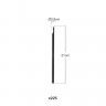 Palhinha Para Granizado Individual Preto Ø210X8mm Pack 250 Palhinha Para Granizado Individual Preto Ø210X8mm Pack 250