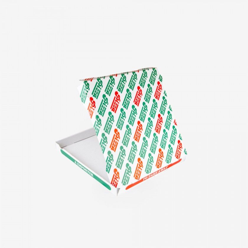 Caixa Pizza Cartão 348g 40X40X4cm Pack 100 Caixa Pizza Cartão 348g 40X40X4cm Pack 100
