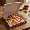 Caixa Pizza Cartão 348g 40X40X4cm Pack 100 Caixa Pizza Cartão 348g 40X40X4cm Pack 100