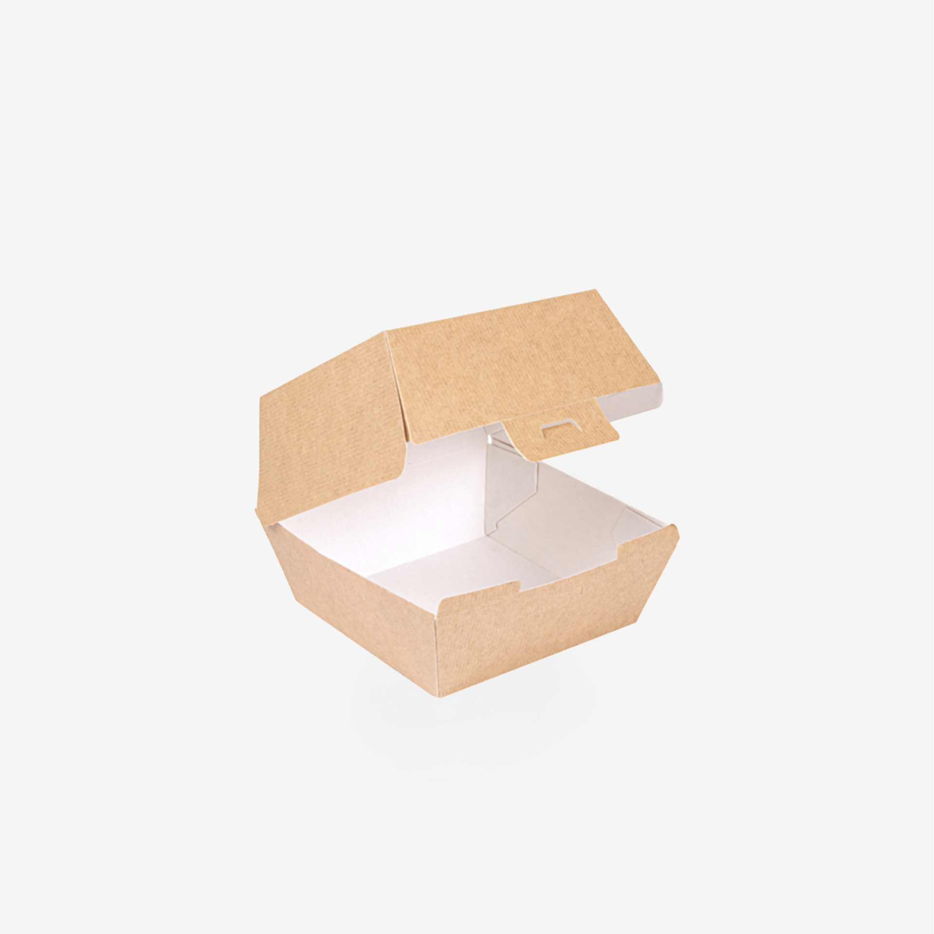 Caixa Hamburguer 220g 14.2X13.7X6.1cm Pack 500