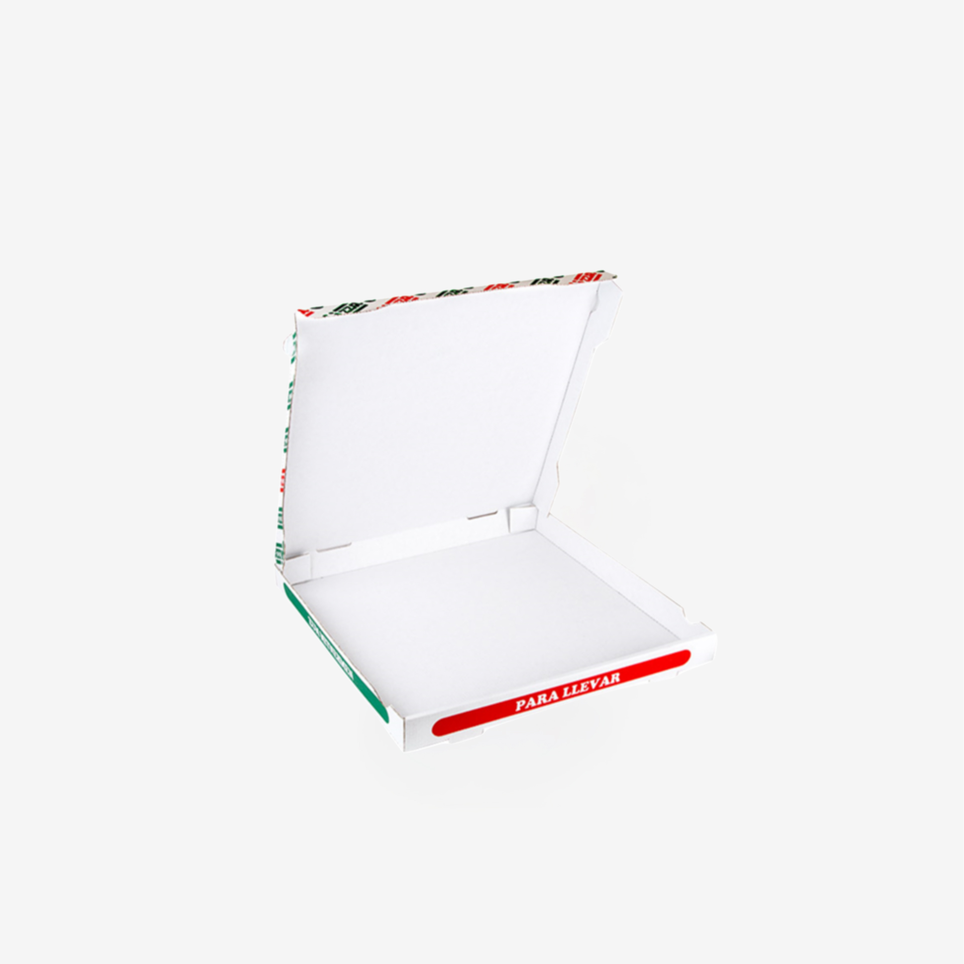 Caixa Pizza Cartão 348g 40X40X4cm Pack 100