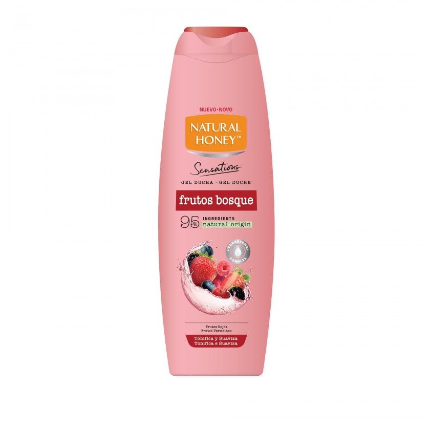 Gel Banho Natural Honey Sensations Frutos Vermelhos 650ml Gel Banho Natural Honey Sensations Frutos Vermelhos 650ml