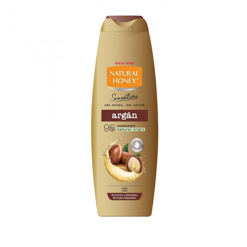 Gel Banho Natural Honey Sensations Argan 650ml Gel Banho Natural Honey Sensations Argan 650ml