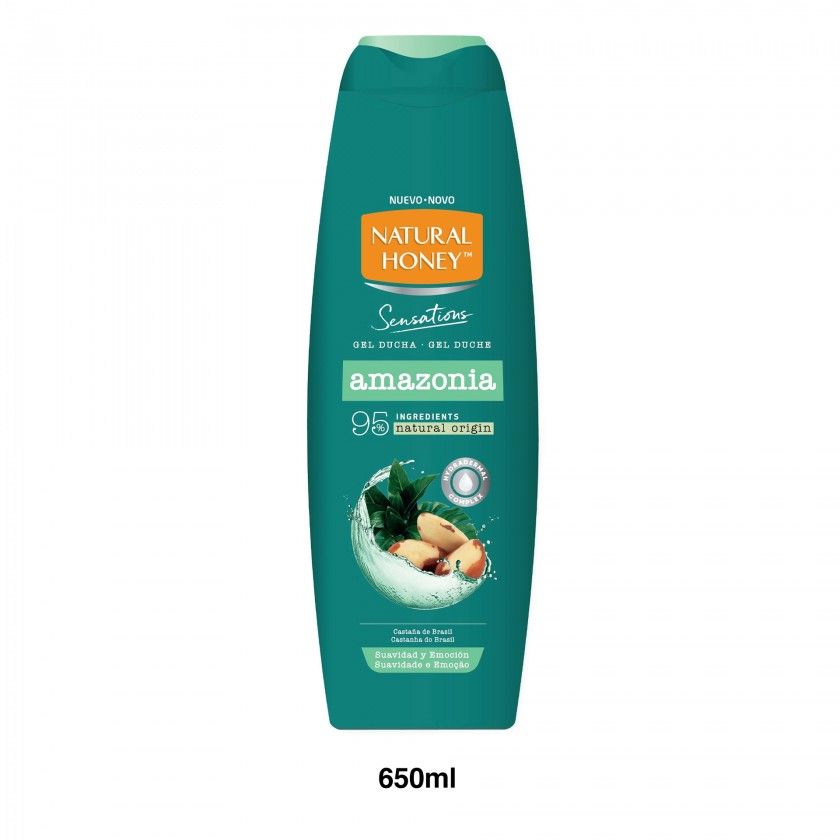 Gel Banho Natural Honey Sensations Amazônia 650ml Gel Banho Natural Honey Sensations Amazônia 650ml