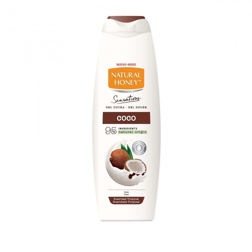 Gel Banho Natural Honey Sensations Coco 650ml Gel Banho Natural Honey Sensations Coco 650ml