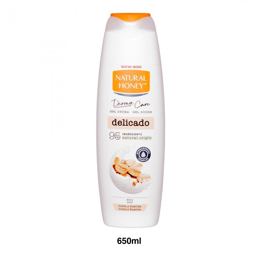 Gel Banho Natural Honey Sensations Delicado 650ml Gel Banho Natural Honey Sensations Delicado 650ml
