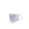 Caneca Jumbo Porcelana Ondas 450ml 10X8.5cm Caneca Jumbo Porcelana Ondas 450ml 10X8.5cm