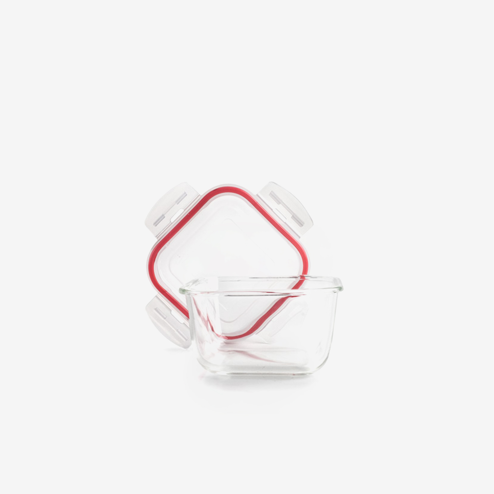 Caixa Hermetica Borosilicato 1000ml 16X16X9.5cm