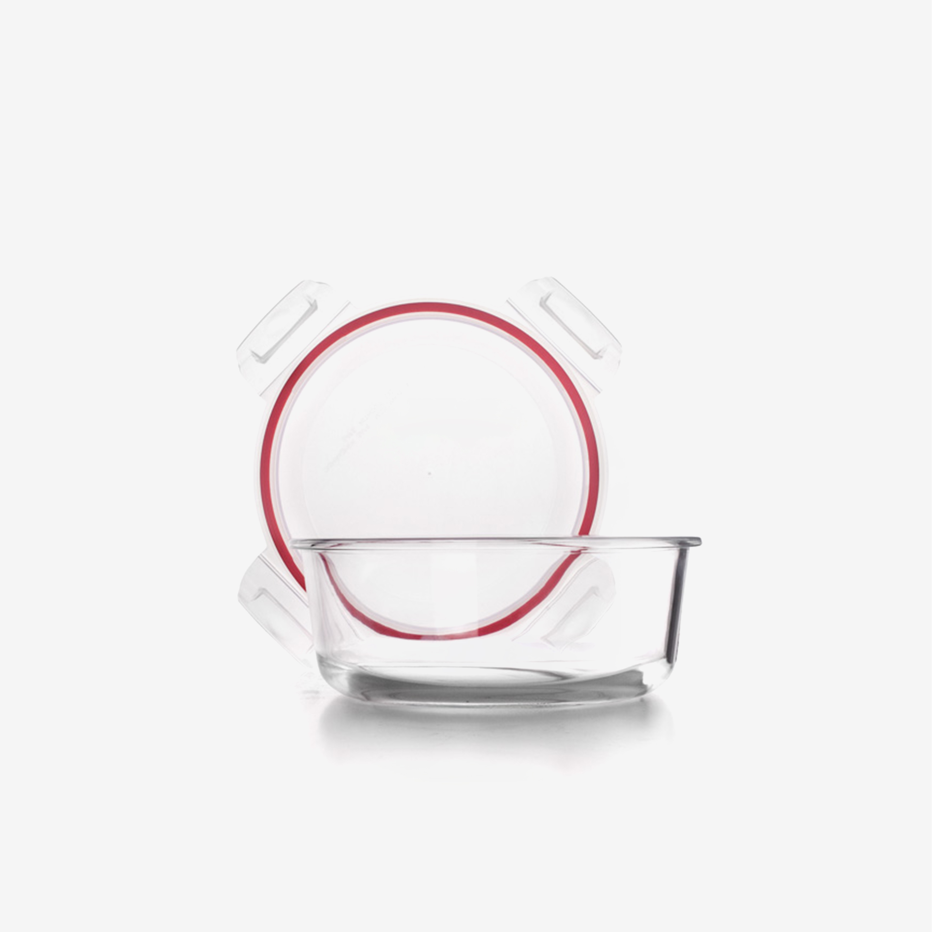 Caixa Hermetica Borosilicato 220/650/1300ml Pack 3