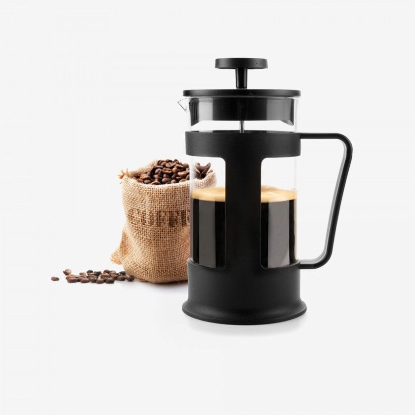 Cafeteira Embolo Vidro + Plástico 1000ml Cafeteira Embolo Vidro + Plástico 1000ml