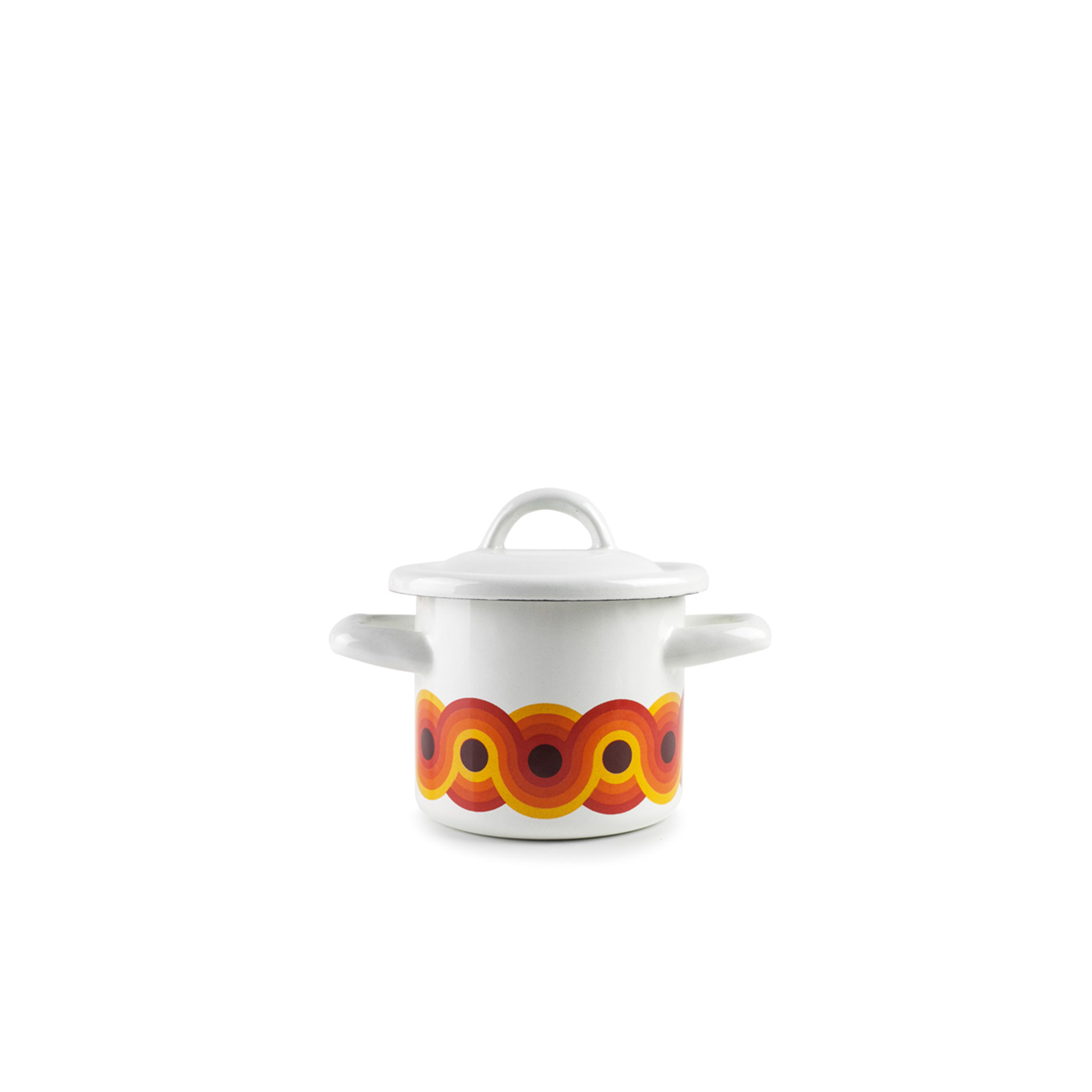Mini Panela Vintage - Esmalte Ø10cm