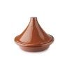 Tajine Barro Natural Esmaltado Castanho Ø28X19cm Tajine Barro Natural Esmaltado Castanho Ø28X19cm