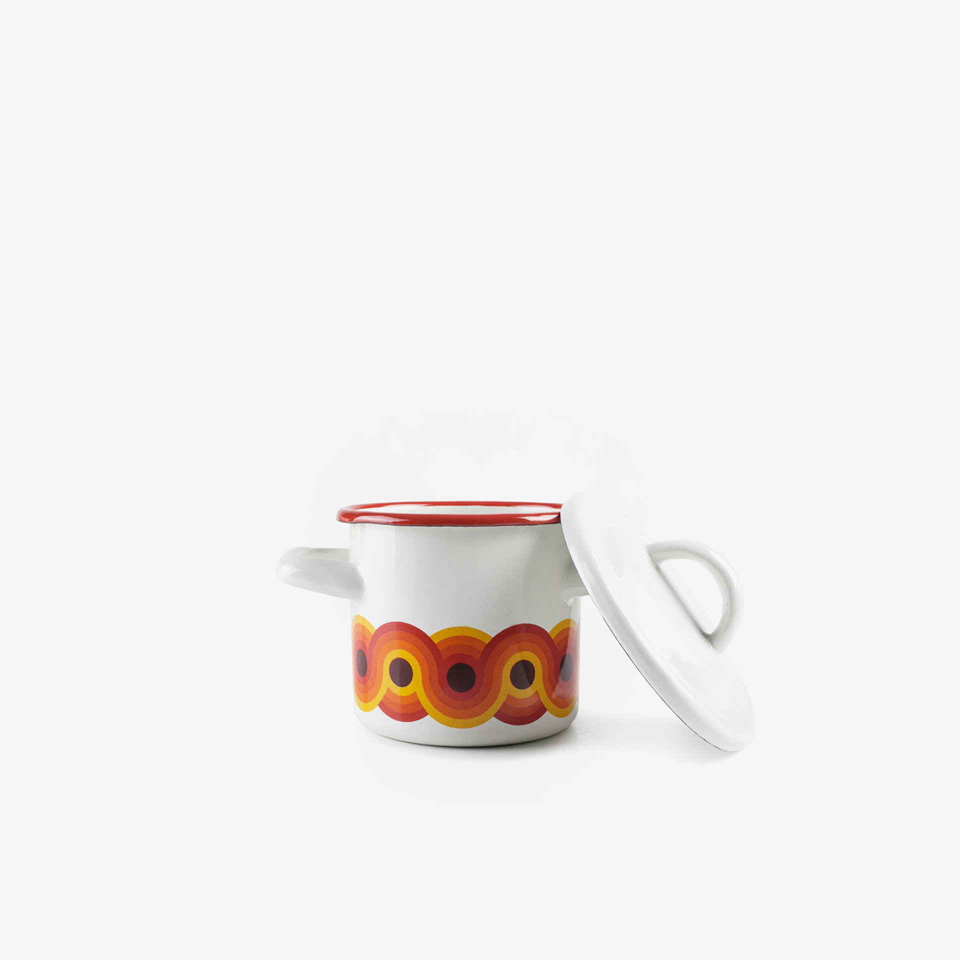Mini Panela Vintage - Esmalte Ø10cm