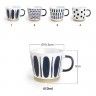 Caneca Porcelana Veghel 410ml Ø10.5X9cm Caneca Porcelana Veghel 410ml Ø10.5X9cm