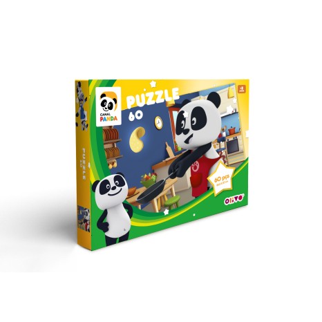 Puzzle Canal Panda Peças 2X60 - Image product