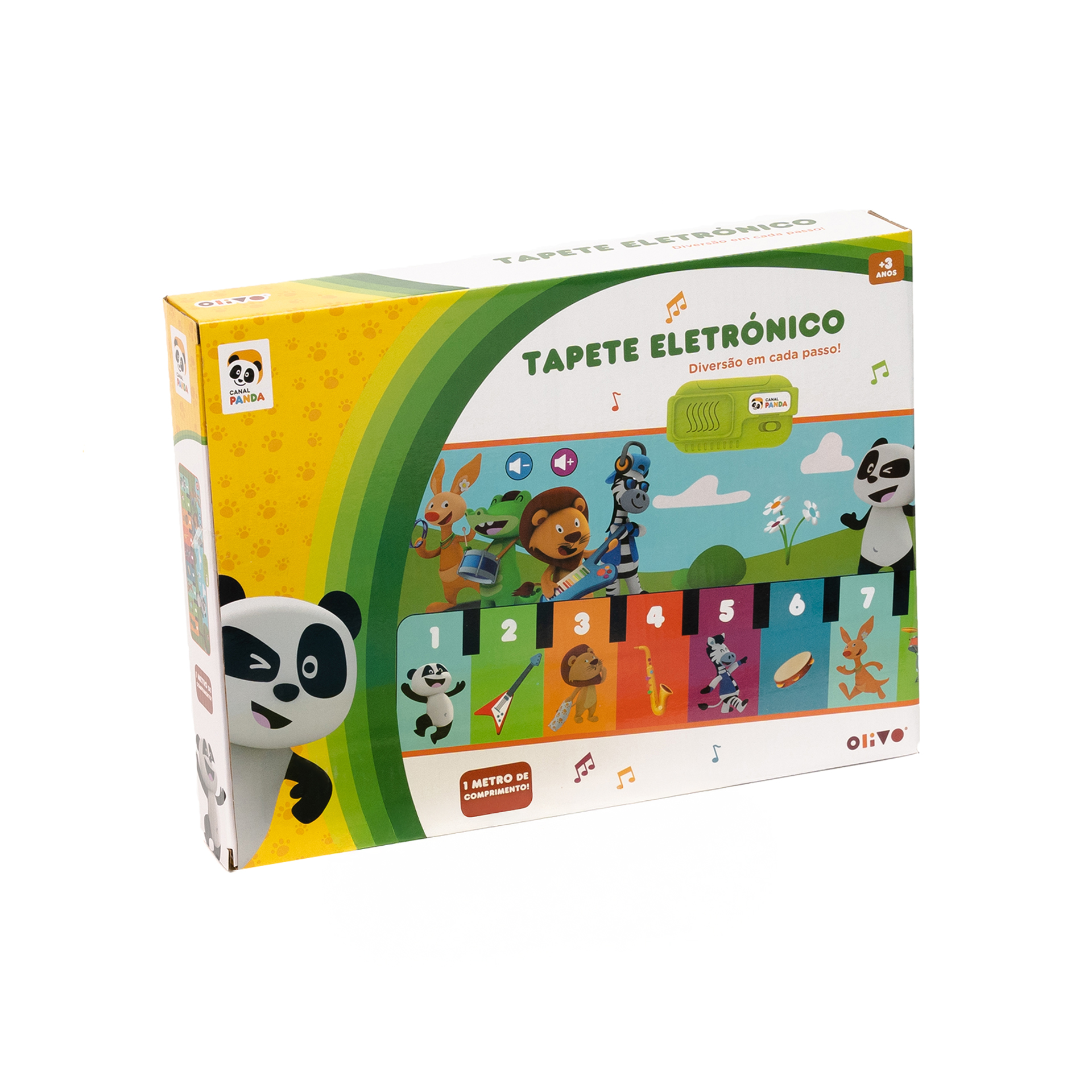 Tapete Canal Panda Musical Eletrónico 100cm