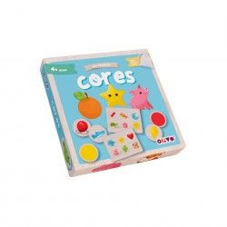 Jogo Evolui Cores Madeira Jogo Evolui Cores Madeira