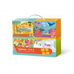 Mala Educacional Com Puzzles
