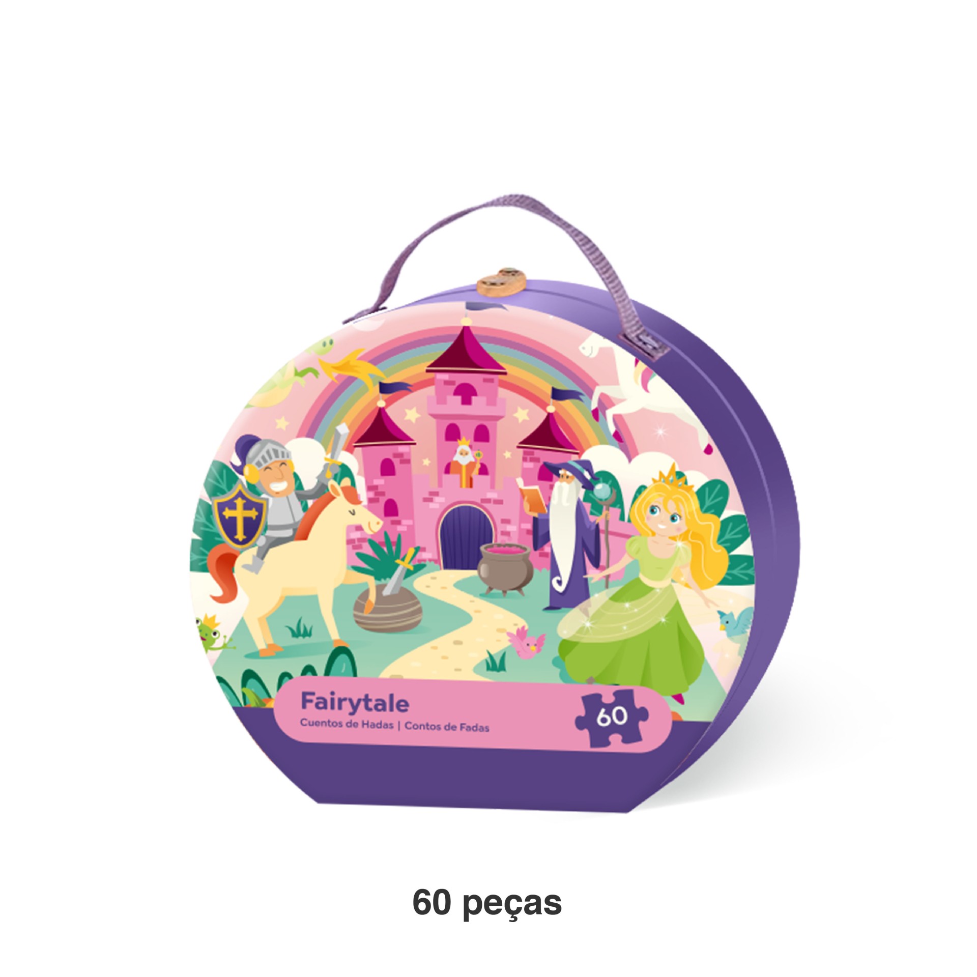 Puzzle Mala Fadas 60 Peças