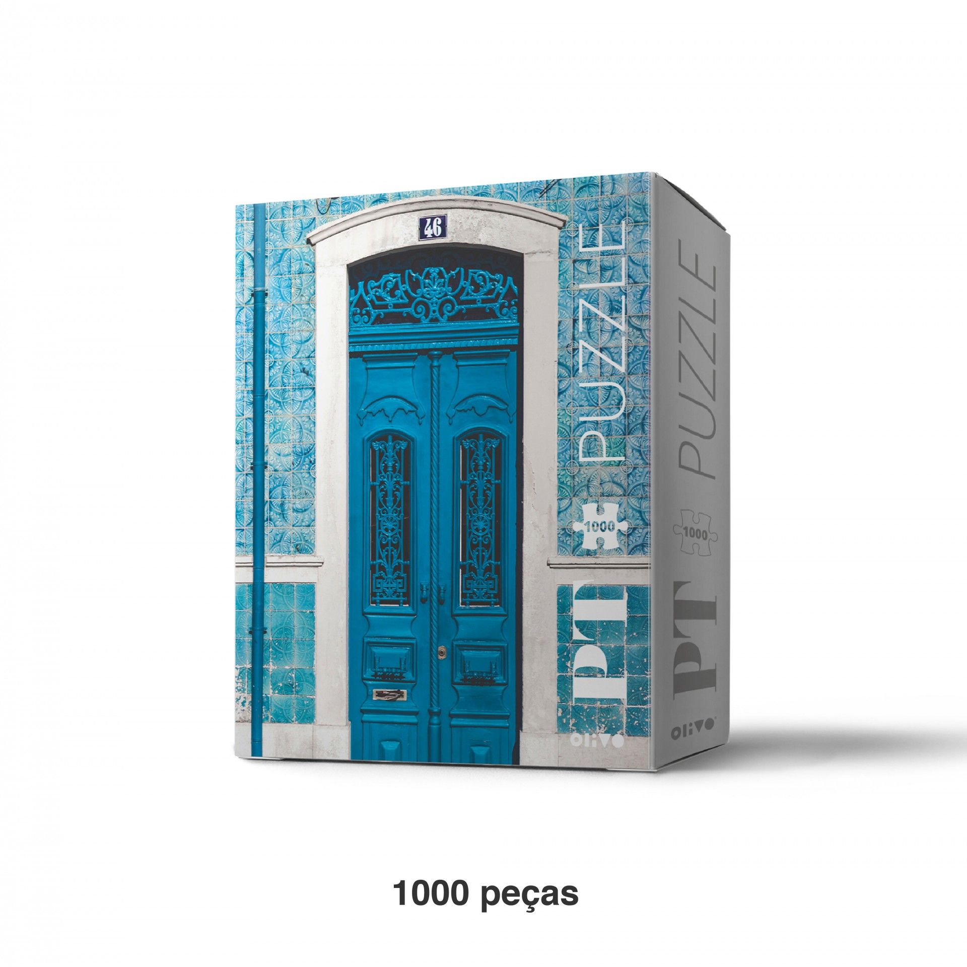 Puzzle 1000 Fachada Azul