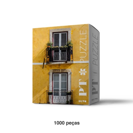 Puzzle 1000 Fachada Amarela - Image product