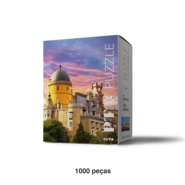 Puzzle 1000 Peças Palácio Da Pena