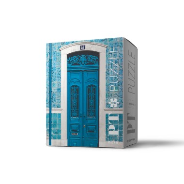 Puzzle 1000 Fachada Azul