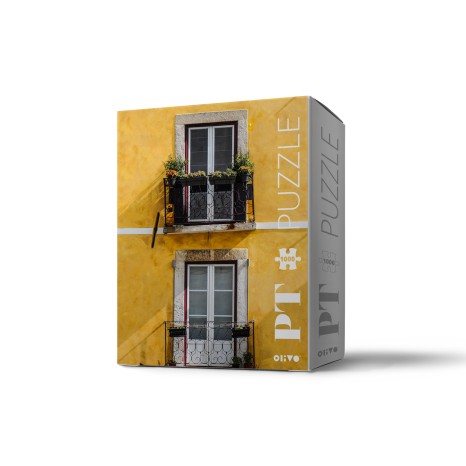 Puzzle 1000 Fachada Amarela - Image product