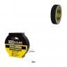 Rolo De Fita Antideslizante Preto 25mmx5m