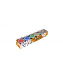 Frasco Tinta T�mpera Metalizadas 15ml Pack 6