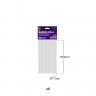 Barra De Silicone Branca 11X180mm Pack 6 Barra De Silicone Branca 11X180mm Pack 6