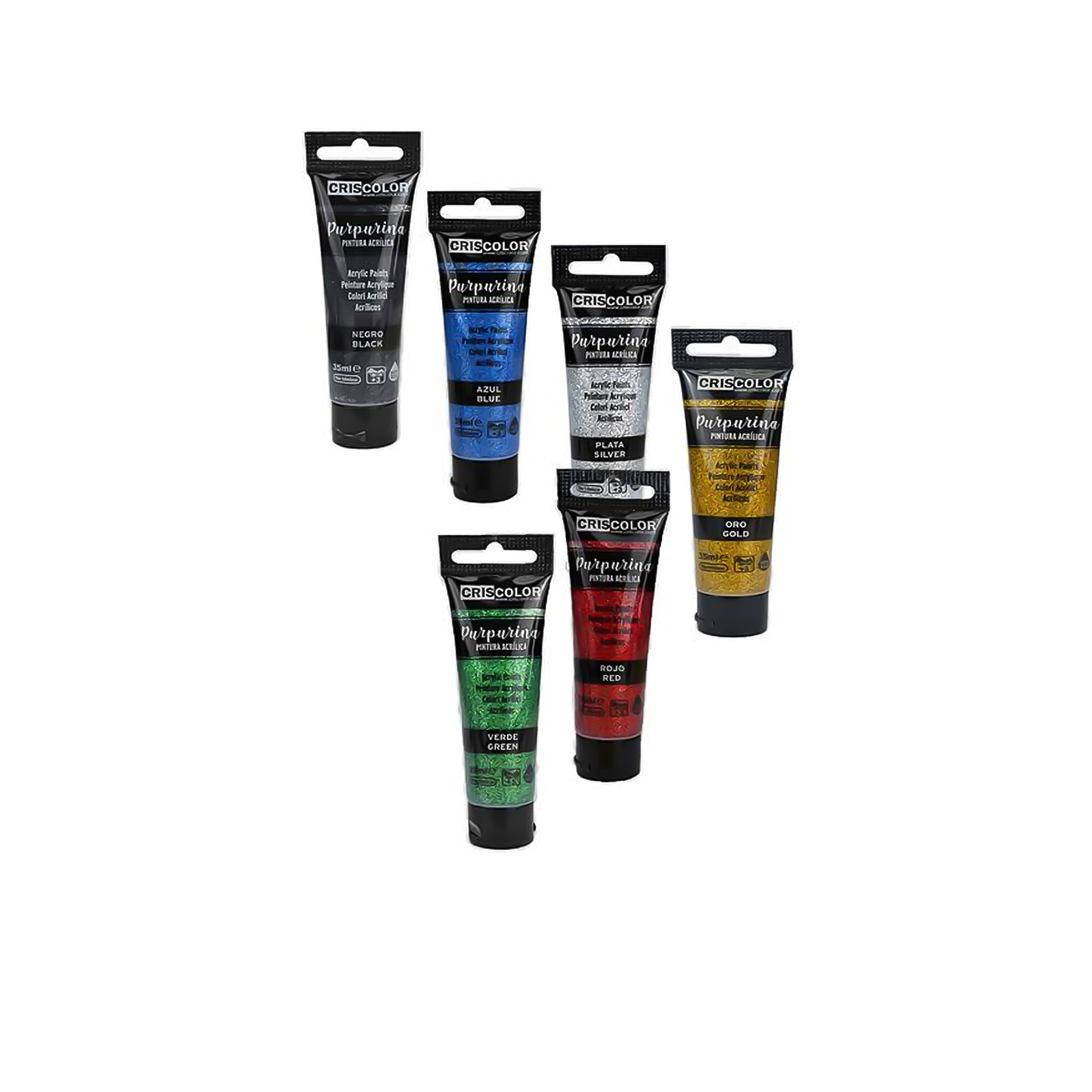 Tinta Acrílica Cor Purpurina 35ml