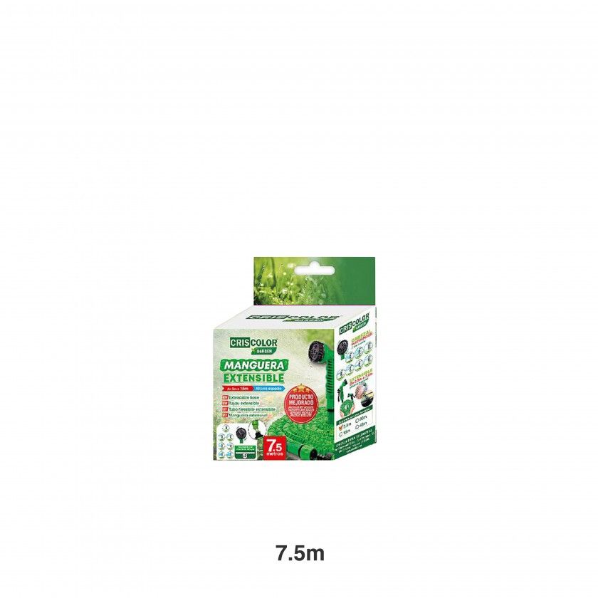 Mangueira Extens�vel Refor�ada 7 Fun��es 7.5m