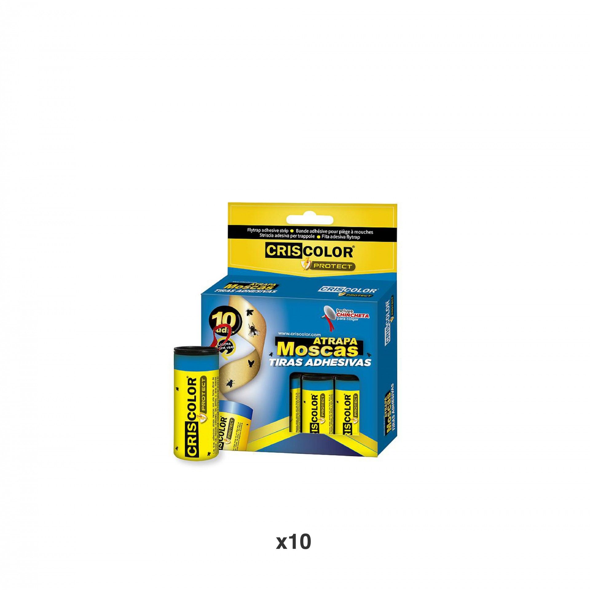 Fita Apanha Moscas Pack 10