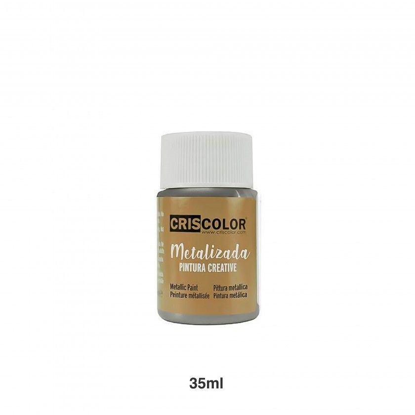 Tinta Creative Metal Prata 35ml Tinta Creative Metal Prata 35ml