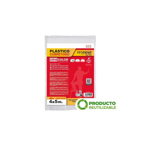 Pl�stico Obras 5 Microns 4X5m - Image product