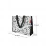 Saco Para Compras Ráfia Graffiti 34.5X13.5X45.5cm Saco Para Compras Ráfia Graffiti 34.5X13.5X45.5cm