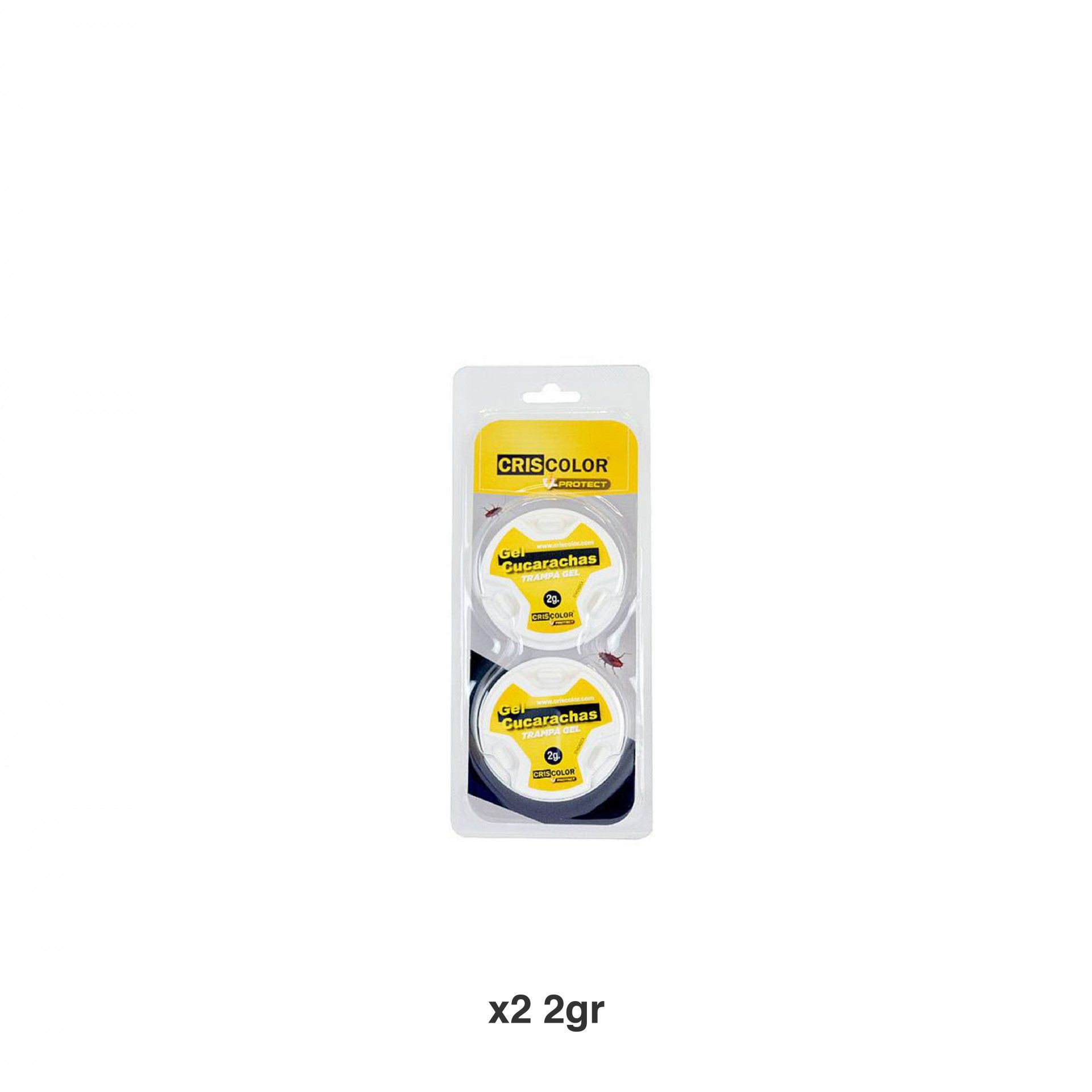 Armadilha Para Baratas Gel 2gr Pack 2