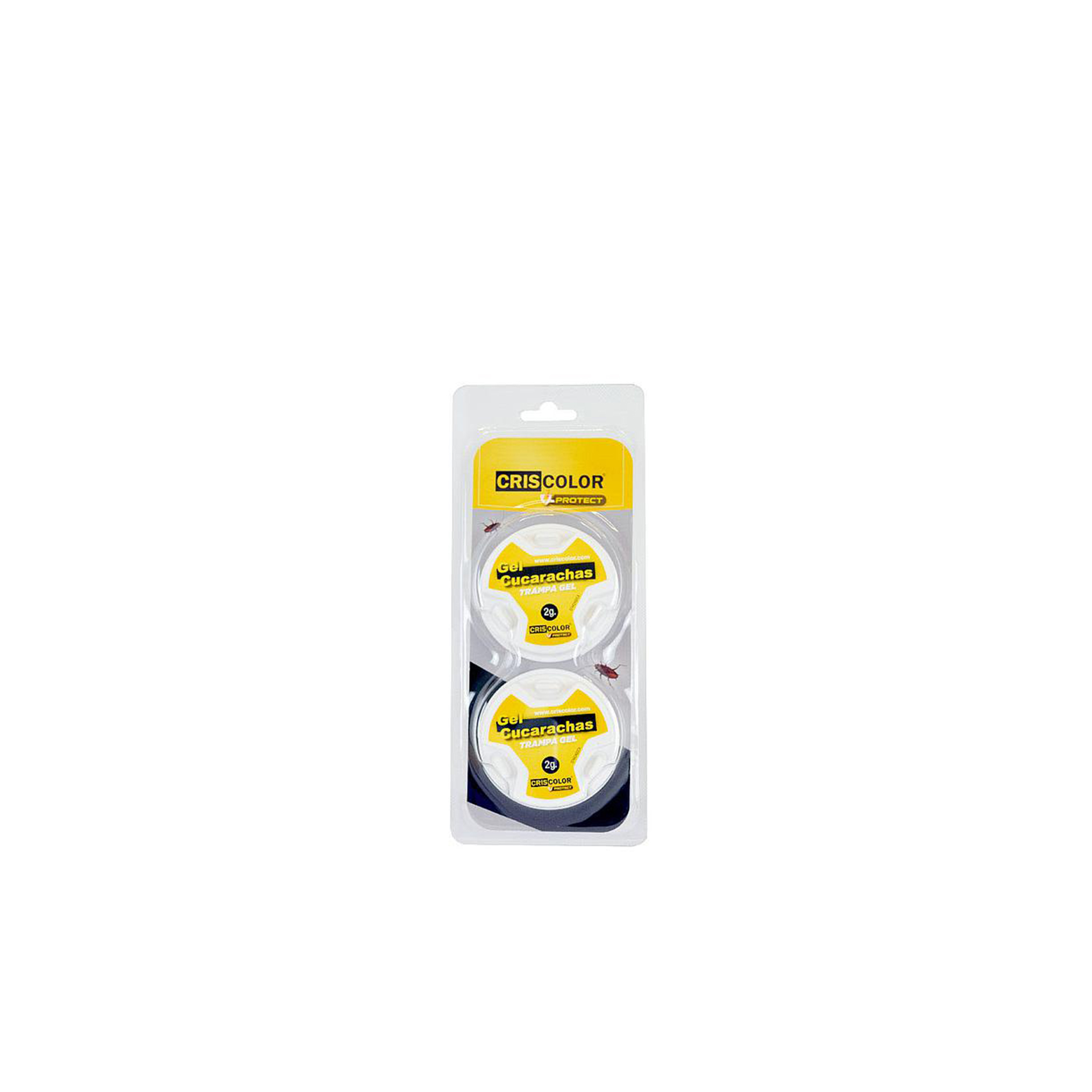 Armadilha Para Baratas Gel 2gr Pack 2