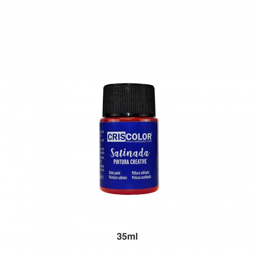 Frasco De Tinta Creative Vermelho 35ml Frasco De Tinta Creative Vermelho 35ml