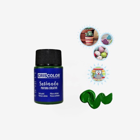 Frasco De Tinta Creative Verde Escuro 35ml - Image product