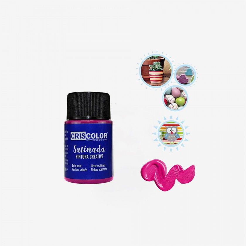 Frasco De Tinta Creative Fucsia 35ml Frasco De Tinta Creative Fucsia 35ml